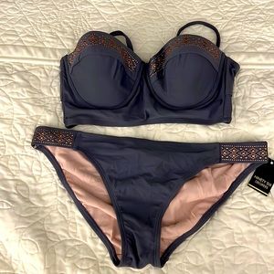 Gray bikini